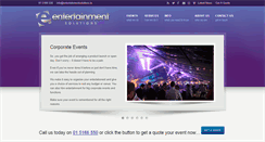 Desktop Screenshot of entertainmentsolutions.ie